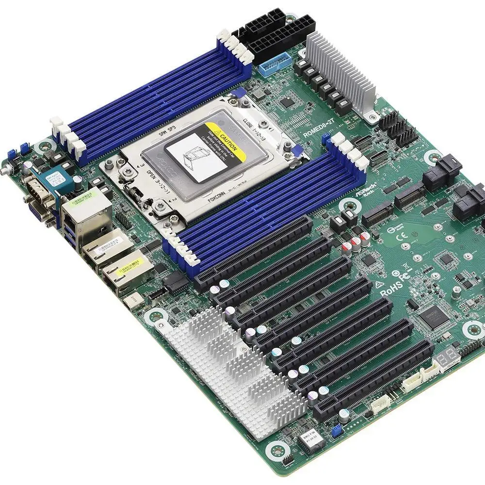 Dual Socket Sp3 Epyc Motherboard - Cocok Untuk Motherboard Server ASRock Rack