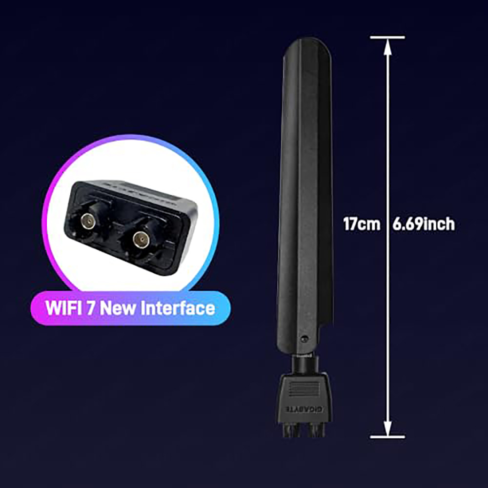 Antena WIFI 7 EZ-Plug untuk Mo - Z890 Wi-Fi 7 Motherboard ulasan dan harga