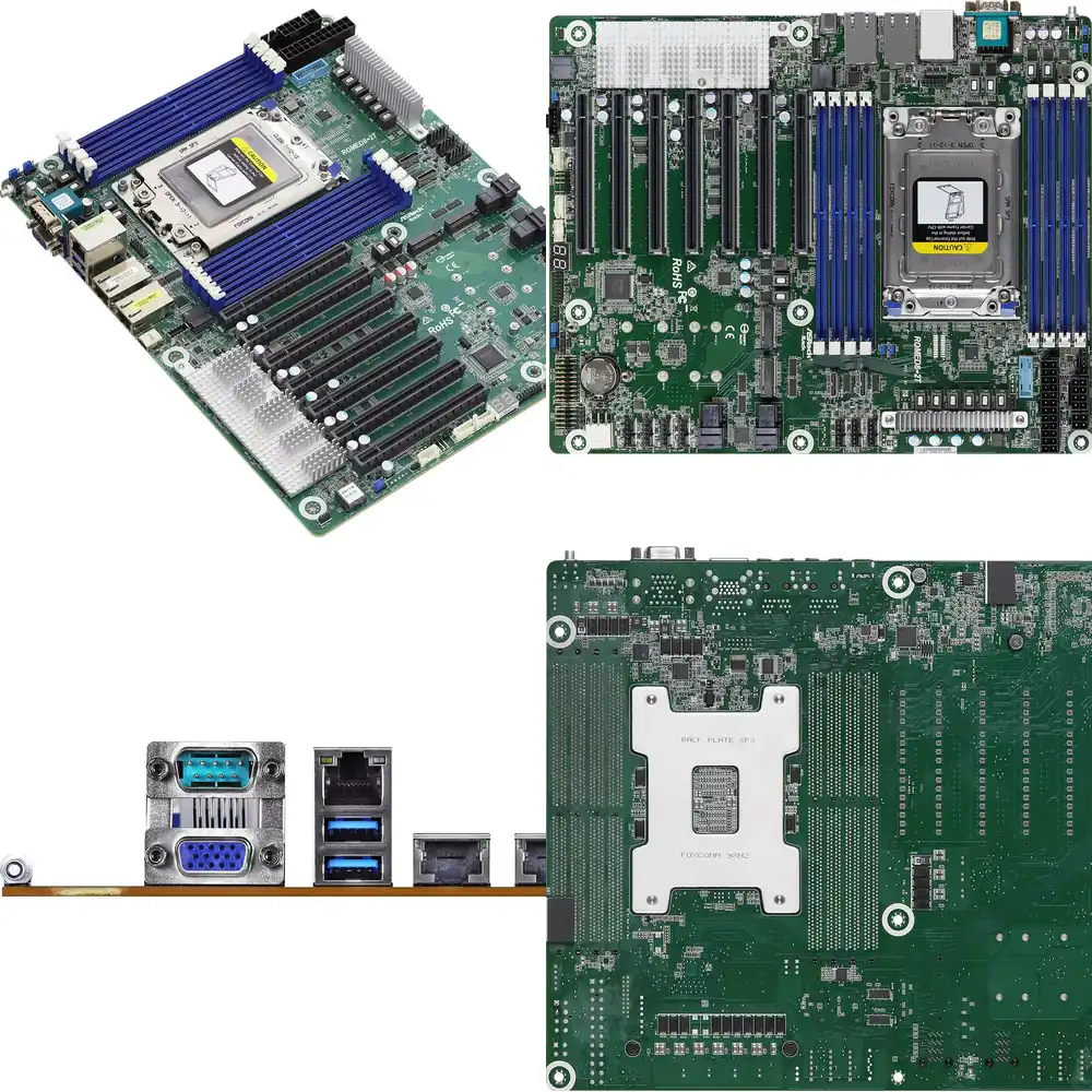 ASRock Rack ROMED8-2T asli unt - Dual Socket Sp3 Epyc Motherboard ulasan dan harga